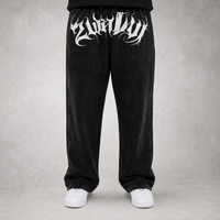 2WAVY - “Black Wash Essential Sweats”