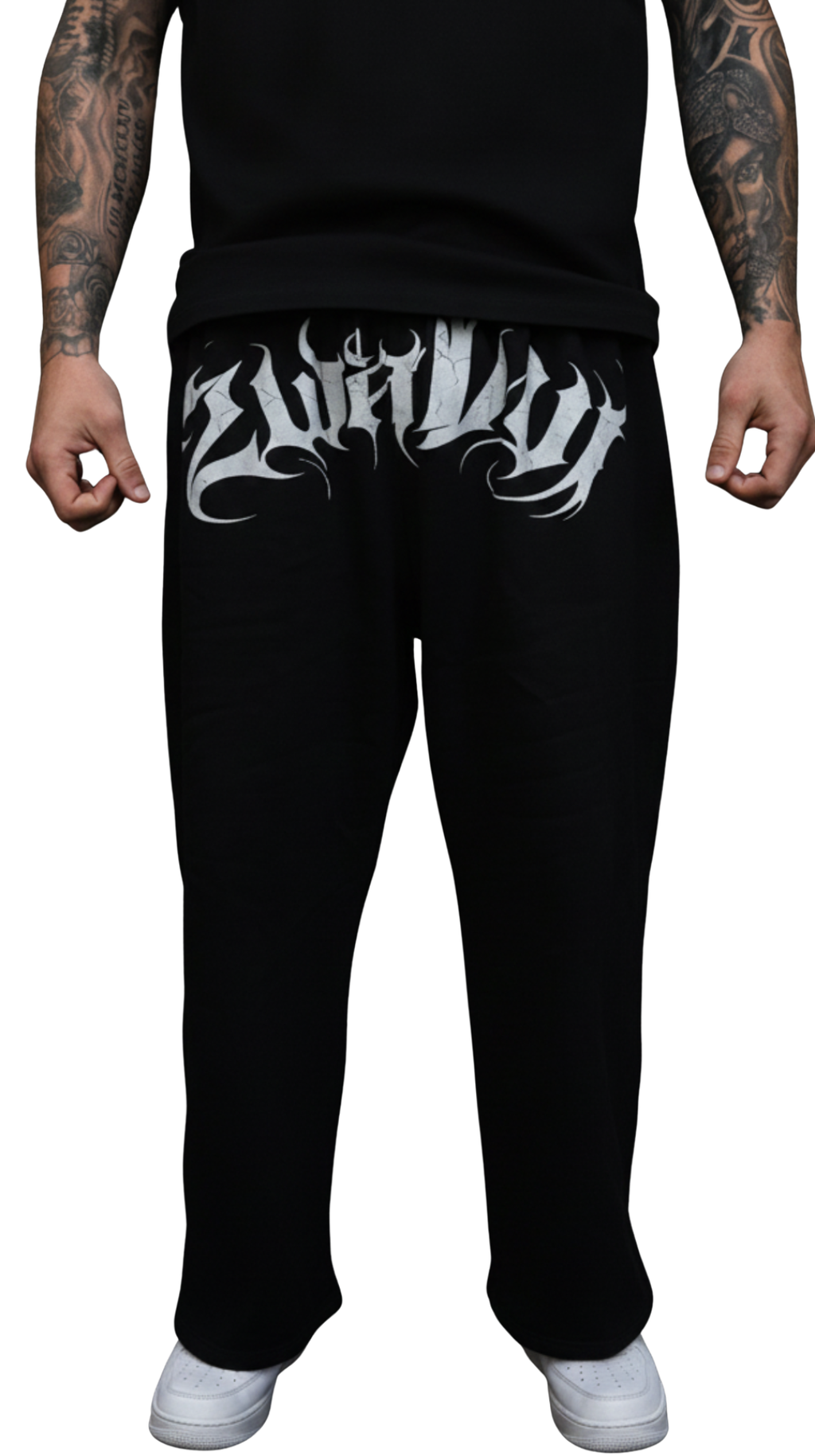 2WAVY - “Black Wash Essential Sweats”